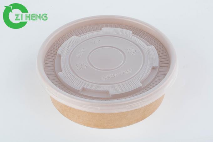 Food Grade Custom Logo Printed Brown Kraft Paper 42oz Noodles Bowls ...