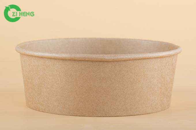 Food Grade Large Disposable Paper Bowls For Lunch 16 Oz Custom Printed ...