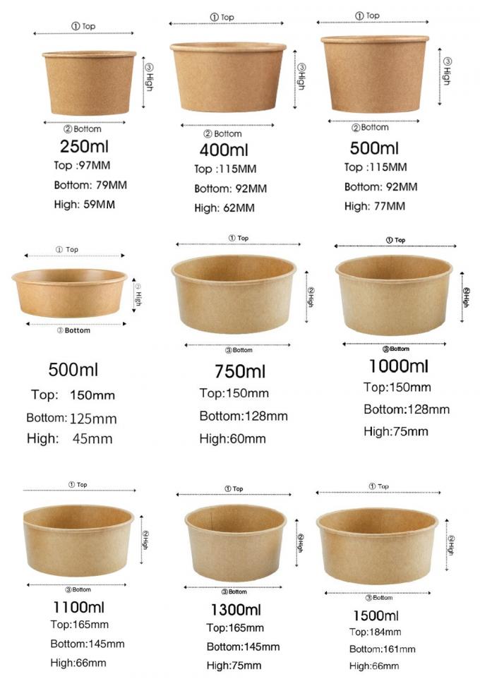 strong paper bowls