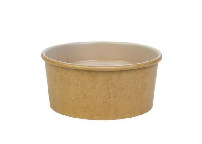 Download Durable Customized Kraft Paper Soup Bowls With Lids For Hot And Cold Foods