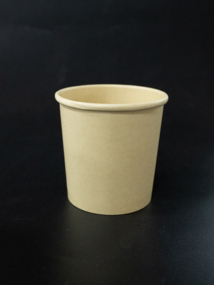 Smell Less Paper Biodegradable Soup Cups 26oz With Lids