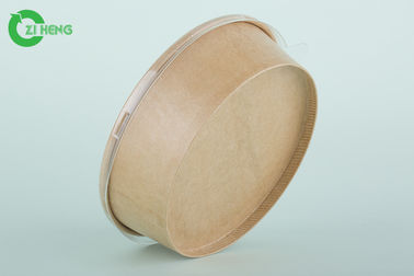 Biodegradable Sturdy Paper Bowls , Single Wall Christmas Disposable Bowls