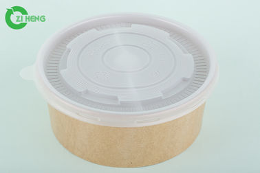 Grease Resistant Disposable Salad Containers , 36 Oz Disposable Party Bowls