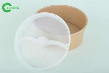 Microwave Safe Disposable Dinner Plates With Compartments Crack Resistance