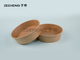 ZIFEI Disposable Custom Printing Salad Kraft Paper Bowl Food Packing With Lid