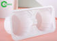 White Blister Plastic Cup Carrier Trays For Two Coffee Cups FDA Certificate