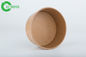 Disposable Kraft Paper Bowls 25oz Take Away Food Container For Salad Pasta