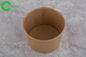 Disposable Hot Drinks Kraft Paper Cups 26 Oz Taking Away With Customer ' S Logo