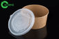 8 Oz Small Disposable Paper Bowls With PP Lid Double PE Coating Food Grade