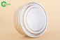 Compostable Microwavable Disposable Bowls , 1000 Ml Disposable Salad Bowls With Lids