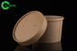 Easily recyclable PE coating kraft paper soup porridge 230ml cups