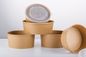 100% Recyclable Custom Take Away Paper Soup Bowls Disposable Free Sample