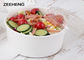 Freezer Safe Disposable Food Grade Paper Salad Bowls