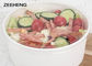 32oz 1000ml Microwavable White Paper Soup Or Ice Cream Bowl Waterproof