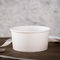 Double PE Coated 300gsm Paper Take Away Salad Bowls 1500ml