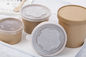 Food grade leakproof customized disposable paper soup cup soup bowl packaging cup