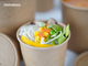 Recyclable Salad Disposable Paper Soup Bowls With Lids