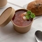 Soup Cups Kraft paper bowls with Lids EU / CE Standard