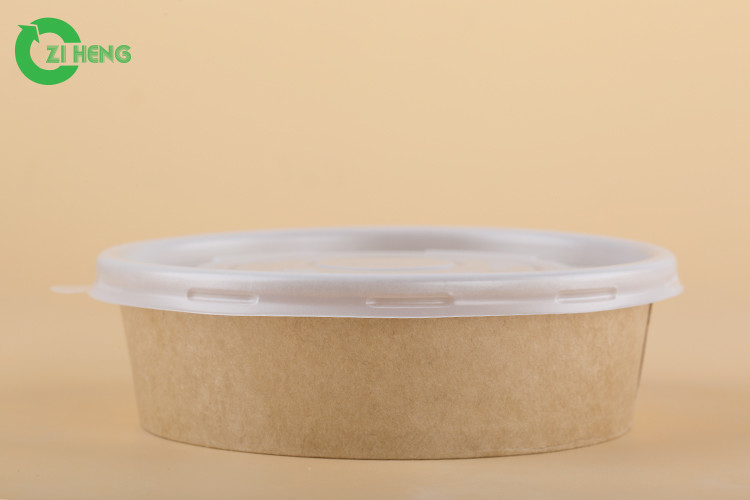 Food Grade Large Disposable Paper Bowls For Lunch 16 Oz Custom Printed ...