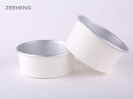 ZEEHENG Aluminum Foil White Paper Bowl Soup Cup Bowls
