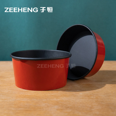 USA Market Hot and Cold Foods Suitable Red Bowls for All Types of Occasions