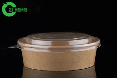 Recyclable Thanksgiving Paper Bowls , 500 ML Microwavable Disposable Soup Bowls